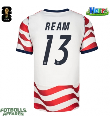 Förenta stater Tim Ream #13 Hemmatröja VM 2026 Kortärmad